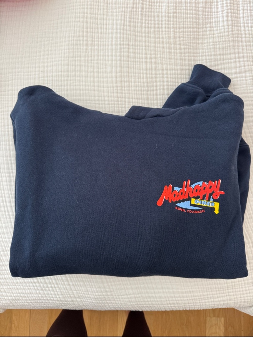 Madhappy diner fleece hoodie